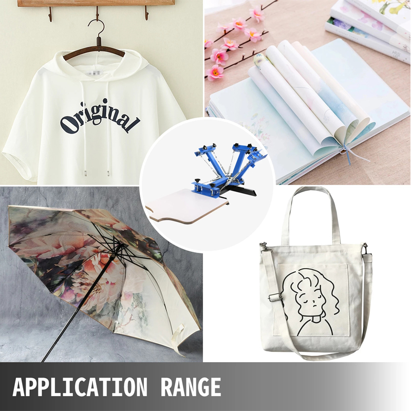 シルクスクリーン印刷機4色1ステーション| Alibaba.com