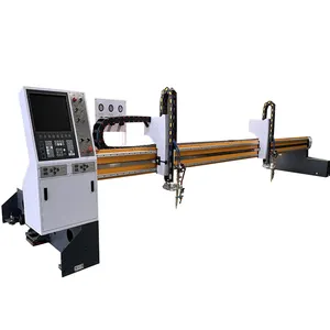 Gantry type CNC Plasma Oxyfuel Cutting Machine For Metal Plate Cutting