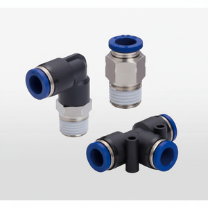 Pièces pneumatiques SPX6 de raccords équivalents en acier inoxydable PISCO SUS303 - Product Image 1