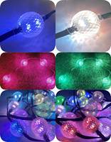 Cadena de Luces LED RGB de 25 mm y 35 mm, 360 Grados, UCS1903 WS2811 GS8208 IP67, Cadena de Bolas de Píxeles para Decoración de Escenarios y Eventos