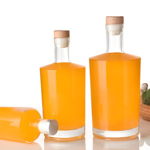 19 anni all'ingrosso chiaro classico vuoto <span class=keywords><strong>Vodka</strong></span> Tequila liquore di vetro bottiglia di Gin con sughero - Product Image 4