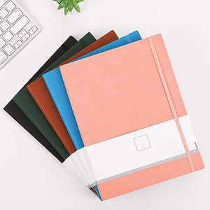A5 Hardcover Numbered Pages Leather <b>Journal</b> Notebook for Writing - Product Image 1