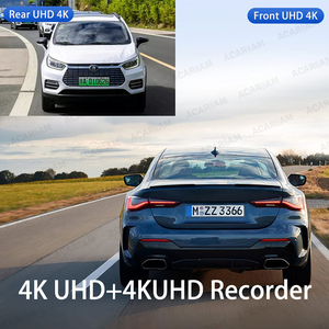 حقيقي 4K أمامي 2K خلفي داش بوكس أسود للسيارة DVR بوصة شاشة IPS واي فاي كاميرا مزدوجة Len خارجي 24 ساعة - Product Image 6