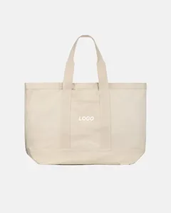 Trendy Brand Canvas Extra Large Tote Bag Personalized Boat Tote Cotton Canvas Tote Bag Tote Shopping Bags