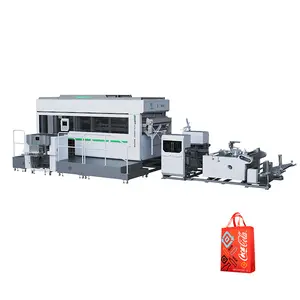 Upgraded Smart 17- The Latest Model High Quality Leader Nonwoven Box Bag Making Machine Delivery Food Bag Production Line