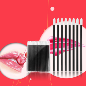 Aplicador de Brillo Labial Desechable con Cabezal de Felpa, Varita de Brillo Labial Portátil de Plástico, Herramienta de Maquillaje y Belleza - Product Image 4