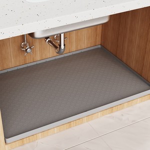 Manufacturer Direct Certified <strong>Kitchen</strong> <strong>Cabinet</strong> Organizer Bathroom Storage Mat Silicone Under Sink Mat Shelf Drawer <strong>Liner</strong> - Product Image 3