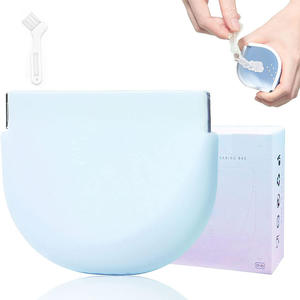 Bolsa de almacenamiento de ortodoncia de higiene bucal barata de fábrica, caja de alineador transparente Dental para dientes postizos - Product Image 5