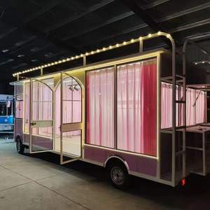 Nuevo camión de remolque de venta de comida rápida moderna <span class=keywords><strong>móvil</strong></span> a la venta Rosa Rojo Negro amarillo verde salón de estética <span class=keywords><strong>Tienda</strong></span> <span class=keywords><strong>Móvil</strong></span> - Product Image 2