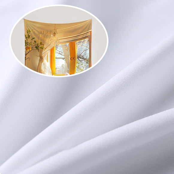 Polyester blanc sergé tissu numérique imprimé fleur suspendu tapisserie tissu pour doublure rideau oreiller tir fond