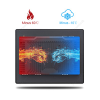 Panneau de moniteur industriel intégré de 21.5 pouces PC avec écran tactile capacitif pour ordinateur de bureau avec écran HD-MI 1920x1080