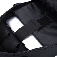 25L Nylon Tactique Sac À Dos Noir Molle Assault Sac À Dos Sortie Randonnée Trekking Sac À Dos avec Ordinateur Interlayer