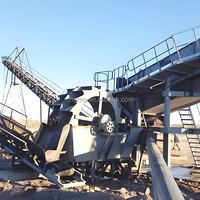 Machine à laver le sable, nettoyeur efficace de sable et de gravier, laveuse de pierres et de minéraux