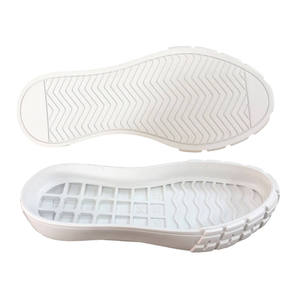 Suelas de Zapatos Personalizables Directas de Fábrica, Ligeras, de Goma Blanca con Resistencia Antideslizante y a la Abrasión - Product Image 1