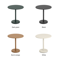Table Basse d'Extérieur au Design Moderne, Prix Usine Foshan, Cadre Métallique Durable, Mobilier de Bistro pour Patio