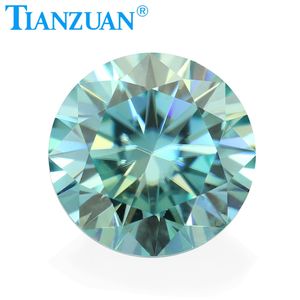 <span class=keywords><strong>Pietra</strong></span> <span class=keywords><strong>preziosa</strong></span> allentata di moissanite vvs di forma rotonda di <span class=keywords><strong>colore</strong></span> <span class=keywords><strong>blu</strong></span> per la fabbricazione di gioielli - Product Image 1