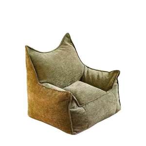 Sofá Infantil de Chenilla, Tipo Puff, Lindo Rincón de Lectura, Sofá Ligero para Bebés de 1 Plaza, Cómodo y Contemporáneo - Product Image 5