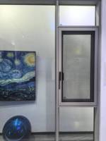 Ventana Abatible de Aluminio, Diseño Moderno Personalizado, Insonorizada, Doble Acristalamiento, Económica, Venta al Por Mayor de Fábrica