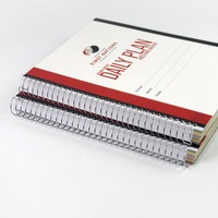 Carnet A5 A4 personnalisable, agenda de luxe, impression de journal à spirale, journal, bureau, école, étudiant, agendas 2027