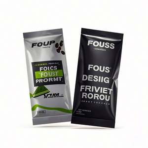 Bolsa plana con sello de 3 lados impreso en huecograbado, 10g, proteína en polvo a prueba de humedad, bolsita de sellado térmico para alimentos para mascotas - Product Image 3