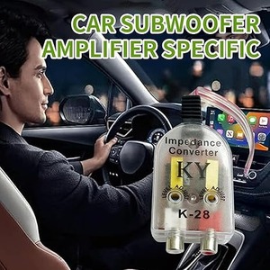 ตัวแปลงสัญญาณเสียงสาย <span class=keywords><strong>RCA</strong></span> สำหรับรถยนต์ตัวแปลงสัญญาณเสียงเครื่องขยายเสียงซับวูฟเฟอร์ดัดแปลงตัวแปลงสัญญาณเสียงอะแดปเตอร์สัญญาณควบคุมสัญญาณเสียงในรถยนต์ - Product Image 2