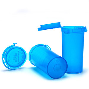 Bouteilles à presser avec bouchon pop-top, format King Size 90dr, anti-enfants, avec logo personnalisé, pour fleurs séchées, herbes, tabac, conteneur portable - Product Image 3