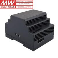 Alimentation électrique Mean Well HDR-100-15N ultra-mince à sortie unique AC-DC 15V 6.5A, entrée 85-264VAC, efficacité 89%, montage sur rail DIN