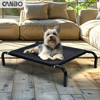 Lit surélevé pour chien en maille Teslin, lit pour animaux de compagnie surélevé pour chiens de petite, moyenne et grande taille, intérieur et extérieur