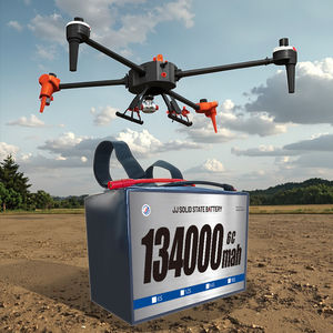 Новейшая высокая плотность 300wh/кг батарея 134000mah 134ah 6S 12S 18S 24S твердотельный Аккумулятор для большой полезной нагрузки дронов - Product Image 3