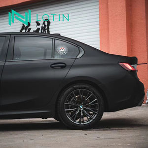 Vinilo Adhesivo 3D Negro para Automóviles, Cambio de Color Automático, Removible, Película para Envolver Automóviles - Product Image 4