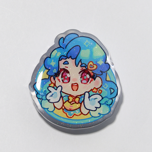 Fermagli per raccoglitori acrilici personalizzati trasparenti stampati <span class=keywords><strong>Anime</strong></span> dei cartoni animati creativi Juno come regalo promozionale - Product Image 3