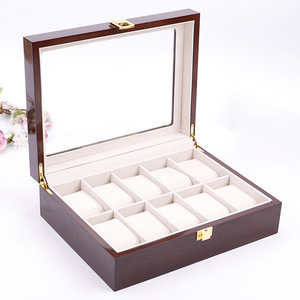 Chất Lượng Cao Thiết Kế Thời Trang New Da Đồng Hồ Trường Hợp Tổ Chức Tùy Chỉnh Hiển Thị Đồng Hồ Hộp Bộ Sưu Tập - Product Image 2