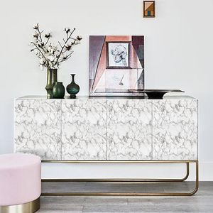 ORON DECO moderno marmo vinile buccia e bastone autoadesivo adesivo <span class=keywords><strong>in</strong></span> marmo <span class=keywords><strong>PVC</strong></span> parete carta rivestimento per la decorazione della parete di casa - Product Image 6