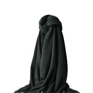 السيدات سوبر لينة كبيرة الحجم أزياء الصوف عادي عادي الباشمينا وشاح شال - Product Image 4