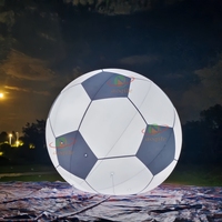 Ballon de football gonflable personnalisé/modèle de ballon de football Big Air Basketball pour événement publicitaire