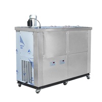 Mvckyi 8 Moule Brésil Ataforma Congélation Rapide Ice Lolly Stick Maker Fruit Milk Popsicle Machine de Fabrication