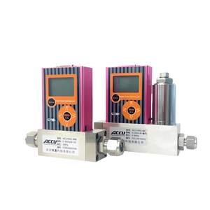 ตัวควบคุมและมิเตอร์วัดอัตราการไหลแบบเทอร์มอลแมสส์ฟลอว์ RS485 4-20mA ทำจากสแตนเลส สำหรับก๊าซ O2/N2/Ar แบบดิจิตอล MFC ราคาขายส่งจากโรงงาน - Product Image 1