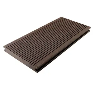 140x20 MÉT truyền thống rãnh Composite WPC decking rắn ngoài trời sàn từ Trung Quốc