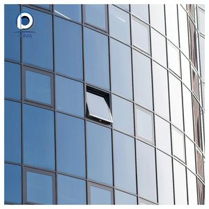 Système de vitrage structurel pour façade en verre trempé feuilleté, résistant aux typhons, pour villas tropicales en bord de mer - Product Image 5