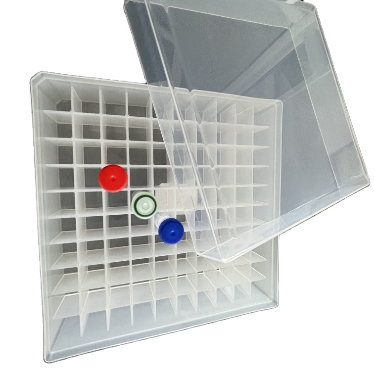 Ho sell Микроцентрифуга, криогенная коробка для хранения 100 Pp, криогенная морозильная коробка для лабораторного использования