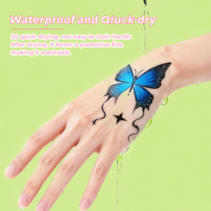 Pennarello per Tatuaggi Temporanei Metallizzati Lucidi, Set da 10 Colori, Sicuro sulla Pelle, Impermeabile, Lunga Durata e Facile da Rimuovere - Product Image 4