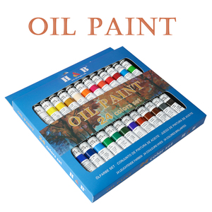 <span class=keywords><strong>Peinture</strong></span> <span class=keywords><strong>à</strong></span> <span class=keywords><strong>l</strong></span>'<span class=keywords><strong>Huile</strong></span> d'Art Professionnelle Premium, Non Toxique, Tube en Aluminium, 24 ou 48 Couleurs, 12 ou 18 ml, pour Artistes, Enfants et Adultes - Product Image 2