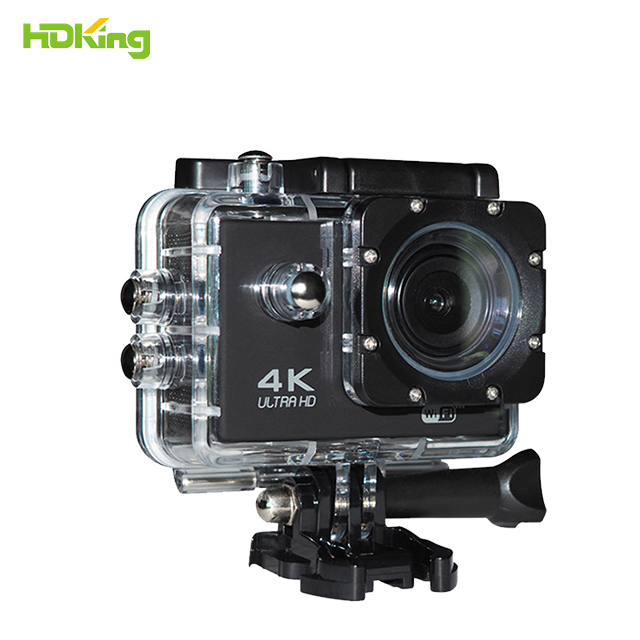 Экшн-Камера Allwinner 4K с ЖК-экраном 2,0 дюйма и поворотом на 140 градусов