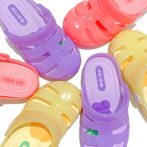 Sandales en gelée pour enfants, filles, motif fruits, légères, personnalisées, pour l'extérieur, mignonnes, sandales de plage, <span class=keywords><strong>chaussures</strong></span> en gelée - Product Image 4