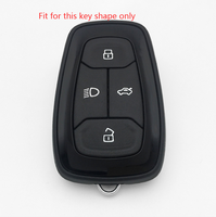 Échantillon gratuit pour Mahindra, tata, suzuki, hyundai, kia, bordure dorée, TPU noir, étui de clé de voiture, couverture de clé pour TATA