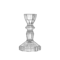 Chandelier en verre transparent de luxe léger RHD, style romantique, pour table, décoration de restaurant et d'hôtel, avec motif rayé