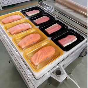 Máquina de Envasado al Vacío Comercial para Carne de Res, Pollo, Jamón, Salchicha, Mariscos y Procesamiento de Alimentos Congelados - Product Image 5