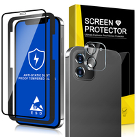 9H HD clair antistatique ESD verre trempé antistatique protecteur d'écran pour apple iPhone 16 15 14 13 12 Pro Max Plus