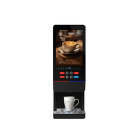 Machine à café automatique SUPIN E-20SCW, garantie 1 an, prix usine, compacte, nettoyage automatique, SDK, paiement multiple, LED