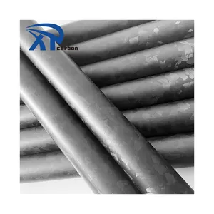 High strength Forged Carbon Fiber Tube forged Carbon Fiber Pipe composites curved carbon fiber tube